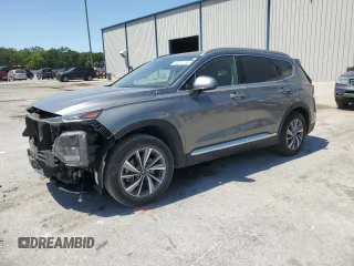 2019 Hyundai Santa Fe SEL Plus z VIN 5NMS33ADXKH034243, wystawiony jako Copart lot #53391755 z przebiegiem 25 857 mil mil oraz Nie do naprawy. Historia ofert i sprzedaży dostępna na DreamBid. Obrazek 1.