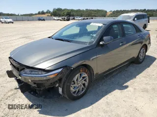 2024 Hyundai Elantra SEL with VIN KMHLM4DG4RU790789, listed as a Copart auction lot 64934725 with 24,693 mi miles and Clean title. Bid and sale history available at DreamBid. Image 1.