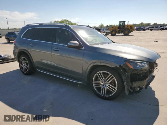 2020 Mercedes-Benz GLS 450 with VIN 4JGFF5KE6LA270035, listed as a Copart auction lot 47858464 with 43,862 mi miles and . Bid and sale history available at DreamBid. Image 4.
