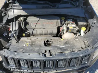 2021 Jeep Compass Altitude with VIN 3C4NJCBB6MT581077, listed as a Copart auction lot 48566615 with 86,687 mi miles and Salvage Title. Bid and sale history available at carsss.com. Image 14.