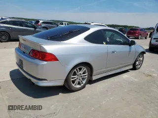 2006 Acura RSX Type S with VIN JH4DC53026S019971, listed as a Copart auction lot 58952515 with 169,637 mi miles and Salvage title. Bid and sale history available at DreamBid. Image 3.