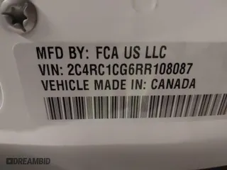 2024 Chrysler Voyager LX with VIN 2C4RC1CG6RR108087, listed as a IAAI auction lot 41894597 with 3,062 mi miles. Bid and sale history available at carsss.com. Image 9.