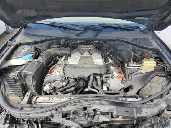2012 Audi Q7 Premium Plus with VIN WA1LGAFE6CD000593, listed as a Copart auction lot 56414825 with 163,210 mi miles and Clean title. Bid and sale history available at DreamBid. Image 12.
