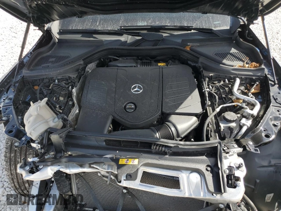 2023 Mercedes-Benz GLC with VIN W1NKM4GB6PF042216, listed as a Copart auction lot 42220355 with 19,639 mi miles and Salvage Title. Bid and sale history available at carsss.com. Image 12.