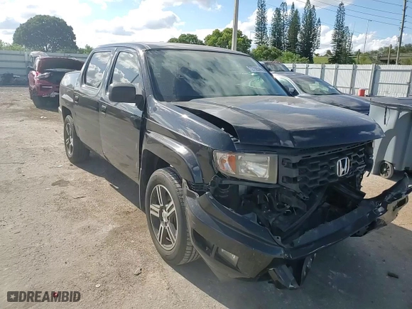 2014 Honda Ridgeline Sport with VIN 5FPYK1F73EB002767, listed as a Copart auction lot 72799544 with 97,646 mi miles and Salvage Title. Bid and sale history available at carsss.com. Image 12.