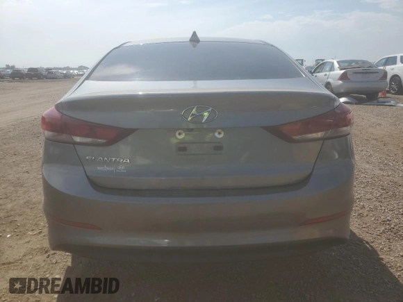 2017 Hyundai Elantra SE with VIN KMHD84LF7HU362635, listed as a Copart auction lot 65542005 with 109,631 mi miles and Clean title. Bid and sale history available at DreamBid. Image 6.