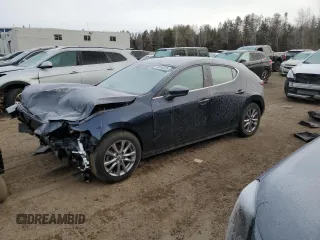 2022 Mazda Mazda3 Hatchback Preferred with VIN JM1BPALL4N1515701, listed as a Copart auction lot 46656285 with 0 mi miles and Salvage Title. Bid and sale history available at carsss.com. Image 1.