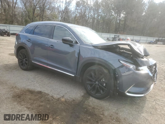 2023 Mazda CX-9 Carbon Edition with VIN JM3TCBDY1P0652871, listed as a Copart auction lot 86172034 with Not Provided miles and Salvage Title. Bid and sale history available at carsss.com. Image 4.