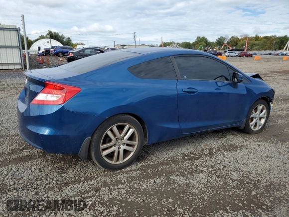 2012 Honda Civic Cpe EX with VIN 2HGFG3B84CH520973, listed as a Copart auction lot 73484514 with 179,990 mi miles and Salvage Title. Bid and sale history available at carsss.com. Image 3.