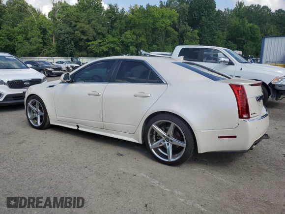 2011 Cadillac CTS Premium with VIN 1G6DS5ED2B0166031, listed as a Copart auction lot 63663675 with 158,709 mi miles and Salvage title. Bid and sale history available at DreamBid. Image 2.