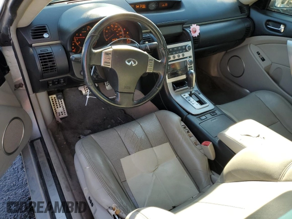 2006 Infiniti G35 Coupe with VIN JNKCV54E16M714947, listed as a Copart auction lot 42036175 with 149,538 mi miles and Salvage Title. Bid and sale history available at carsss.com. Image 8.