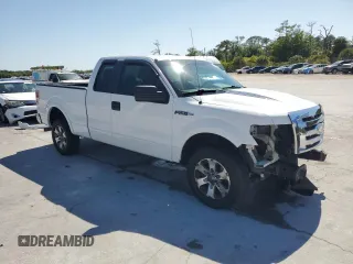 2011 Ford F-150 XL with VIN 1FTFX1CF6BFB05458, listed as a Copart auction lot 53315125 with 227,568 mi miles and Salvage Title. Bid and sale history available at carsss.com. Image 4.