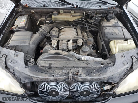 2001 Mercedes-Benz M-Class with VIN 4JGAB54E51A273024, listed as a Copart auction lot 80327264 with 211,120 mi miles and Salvage Title. Bid and sale history available at carsss.com. Image 12.