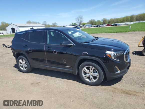 2018 GMC Terrain SLE z VIN 3GKALTEV6JL247131, wystawiony jako Copart lot #54932575 z przebiegiem 60 870 mil mil oraz Szkoda całkowita • Salvage title. Historia ofert i sprzedaży dostępna na DreamBid. Obrazek 4.