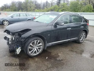 2017 Infiniti QX50 with VIN JN1BJ0RR5HM408668, listed as a Copart auction lot 57657255 with 95,555 mi miles and Salvage title. Bid and sale history available at DreamBid. Image 1.