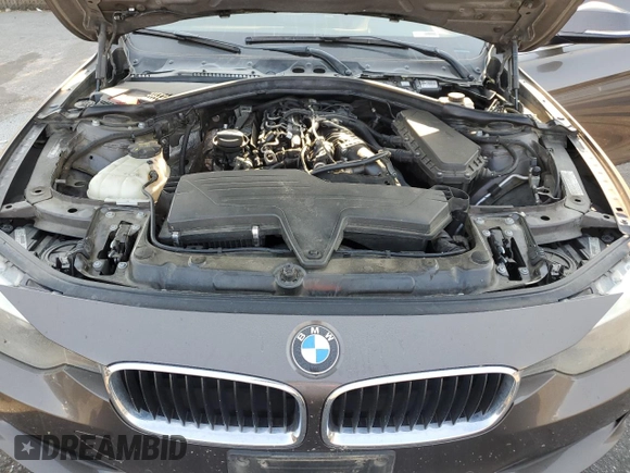 2015 BMW 3 Series 328d with VIN WBA3D3C54FK157549, listed as a Copart auction lot 73788404 with 179,488 mi miles and Salvage title. Bid and sale history available at DreamBid. Image 11.