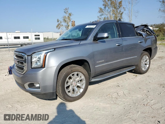 2019 GMC Yukon SLT with VIN 1GKS1BKC9KR118544, listed as a Copart auction lot 75508794 with 15,026 mi miles and Non Repairable. Bid and sale history available at carsss.com. Image 1.