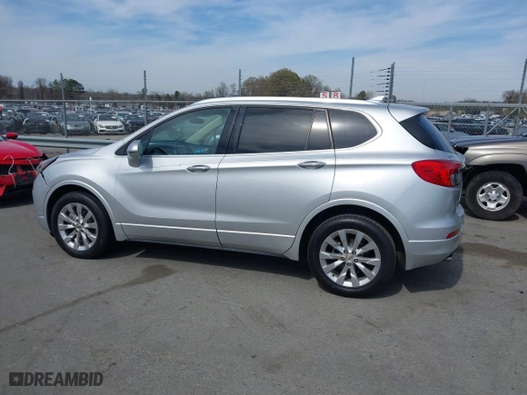 2017 Buick Envision Essence with VIN LRBFXBSA7HD014228, listed as a IAAI auction lot 41837640 with 150,754 mi miles. Bid and sale history available at carsss.com. Image 13.