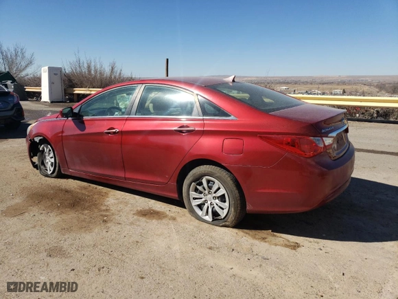 2011 Hyundai Sonata GLS with VIN 5NPEB4AC3BH081159, listed as a Copart auction lot 46543485 with 193,992 mi miles and Salvage Title. Bid and sale history available at carsss.com. Image 2.