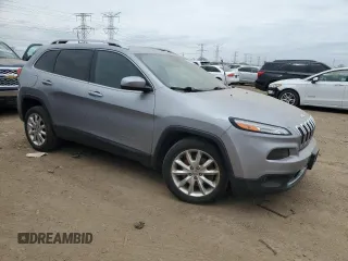 2017 Jeep Cherokee Limited with VIN 1C4PJLDB6HW517966, listed as a Copart auction lot 52453725 with 134,536 mi miles and Clean Title. Bid and sale history available at carsss.com. Image 4.