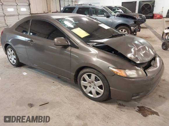 2008 Honda Civic Cpe LX with VIN 2HGFG12618H516020, listed as a IAAI auction lot 41374511 with 191,517 mi miles. Bid and sale history available at carsss.com. Image 1.