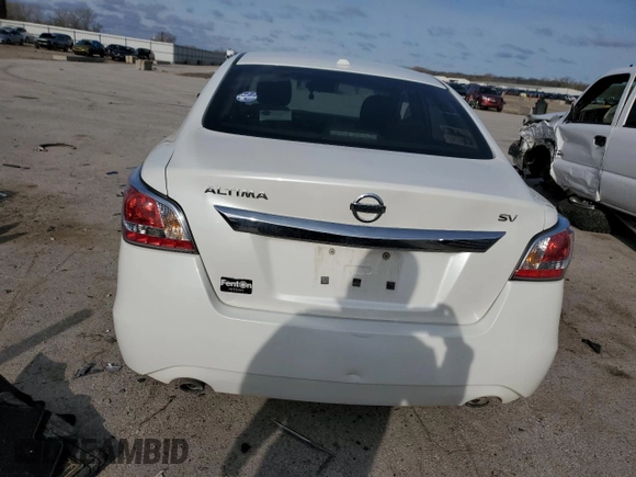 2015 Nissan Altima SV with VIN 1N4AL3AP6FC118589, listed as a Copart auction lot 51271535 with 108,160 mi miles and Salvage Title. Bid and sale history available at DreamBid. Image 6.