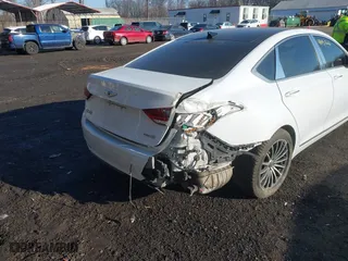 2015 Hyundai Genesis 3.8L with VIN KMHGN4JE7FU023547, listed as a IAAI auction lot 41457666 with 158,255 mi miles. Bid and sale history available at carsss.com. Image 6.