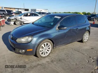 2013 Volkswagen Golf TDI w/Tech Pkg с VIN WVWMM7AJ7DW033425, выставлен на аукционе Copart как лот 54090105 с пробегом 122 105 миль миль и Чистый • Clean title. История ставок и продаж доступна на DreamBid. Изображение 1.
