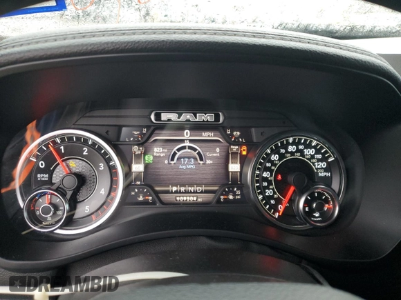 2020 Ram 3500 Laramie with VIN 3C63RRJL2LG154751, listed as a Copart auction lot 88006265 with 109,304 mi miles and Salvage Title. Bid and sale history available at carsss.com. Image 9.