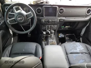2022 Jeep Gladiator Overland with VIN 1C6HJTFG9NL163099, listed as a Copart auction lot 63332483 with Not provided miles and Non repairable. Bid and sale history available at DreamBid. Image 8.