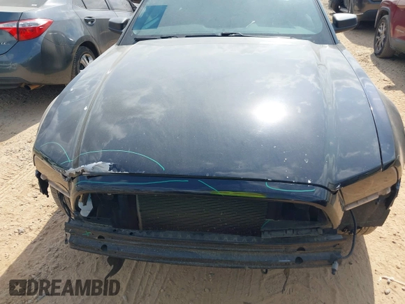 2013 Ford Mustang V6 with VIN 1ZVBP8AM4D5243305, listed as a IAAI auction lot 42162203 with 141,196 mi miles and . Bid and sale history available at DreamBid. Image 11.
