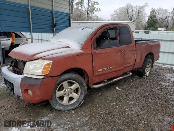 2007 Nissan Titan SE with VIN 1N6BA06AX7N212467, listed as a Copart auction lot 87719695 with 301,822 mi miles and Salvage title. Bid and sale history available at DreamBid. Image 1.