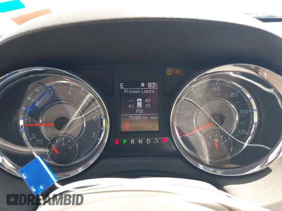 2013 Chrysler Town & Country Touring L with VIN 2C4RC1CG2DR767406, listed as a IAAI auction lot 42067814 with 75,985 mi miles and . Bid and sale history available at DreamBid. Image 7.