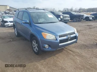 2010 Toyota RAV4 Limited with VIN JTMDF4DV1AD034245, listed as a IAAI auction lot 42123450 with 163,239 mi miles and . Bid and sale history available at DreamBid. Image 1.