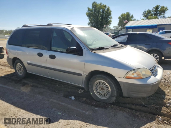 1999 Ford Windstar LX with VIN 2FMZA5140XBA04377, listed as a Copart auction lot 73172914 with 176,663 mi miles and Salvage Title. Bid and sale history available at carsss.com. Image 4.