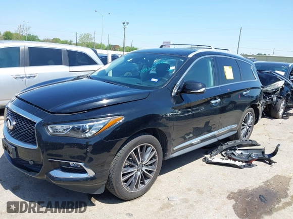 2019 Infiniti QX60 Pure z VIN 5N1DL0MM2KC516363, wystawiony jako IAAI lot #41860198 z przebiegiem 47 790 mil mil oraz . Historia ofert i sprzedaży dostępna na DreamBid. Obrazek 21.