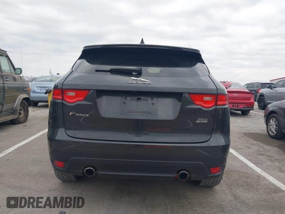 2017 Jaguar F-Pace 35t R-Sport with VIN SADCL2BV3HA884003, listed as a IAAI auction lot 41169317 with 76,563 mi miles and . Bid and sale history available at DreamBid. Image 17.