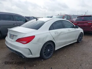 2016 Mercedes-Benz CLA 250 with VIN WDDSJ4EB5GN354154, listed as a IAAI auction lot 41469527 with 106,499 mi miles and . Bid and sale history available at DreamBid. Image 4.