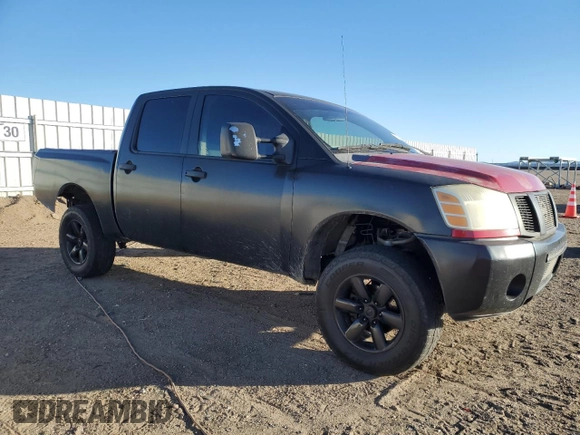2005 Nissan Titan SE with VIN 1N6AA07A05N568613, listed as a Copart auction lot 88318495 with 243,056 mi miles and Clean Title. Bid and sale history available at DreamBid. Image 4.