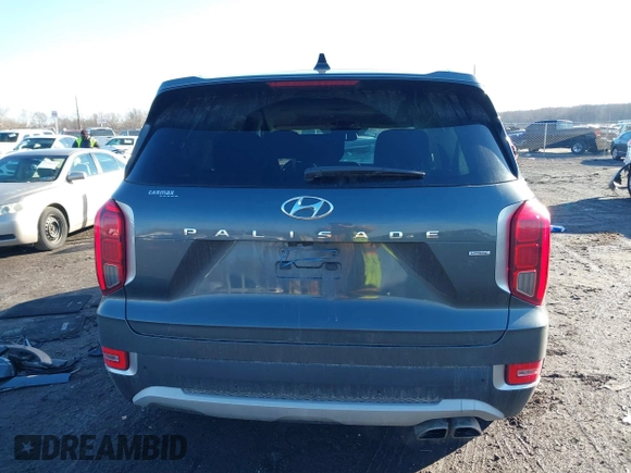 2020 Hyundai Palisade SEL z VIN KM8R4DHE0LU029784, wystawiony jako IAAI lot #41589568 z przebiegiem 61 804 mil mil oraz . Historia ofert i sprzedaży dostępna na DreamBid. Obrazek 16.