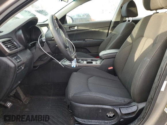2018 Kia Optima LX with VIN 5XXGT4L39JG210194, listed as a Copart auction lot 86738414 with 54,713 mi miles and Salvage Title. Bid and sale history available at carsss.com. Image 7.
