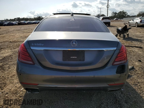 2017 Mercedes-Benz S 550e with VIN WDDUG6DB2HA294721, listed as a Copart auction lot 48889975 with Not Provided miles and Non Repairable. Bid and sale history available at DreamBid. Image 6.