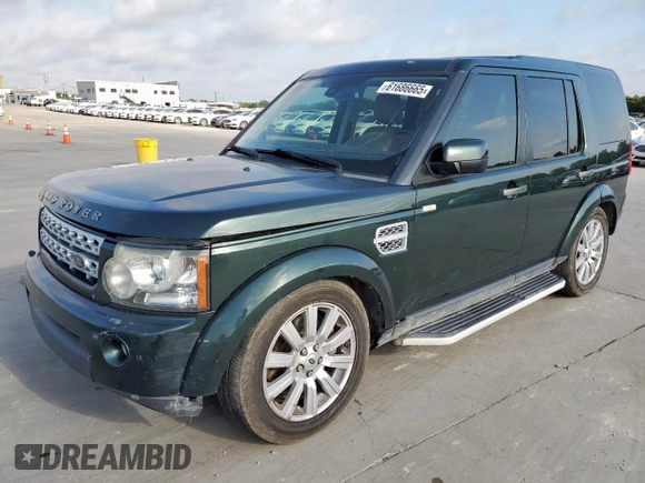 2012 Land Rover LR4 Lux with VIN SALAK2D44CA600504, listed as a Copart auction lot 61686665 with 172,084 mi miles and Clean title. Bid and sale history available at DreamBid. Image 1.