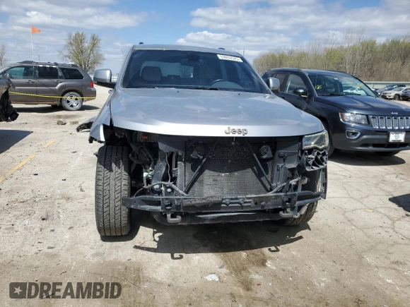 2016 Jeep Grand Cherokee Limited 75th Anniversary with VIN 1C4RJFBG2GC344181, listed as a Copart auction lot 53053525 with 138,726 mi miles and Salvage Title. Bid and sale history available at DreamBid. Image 5.
