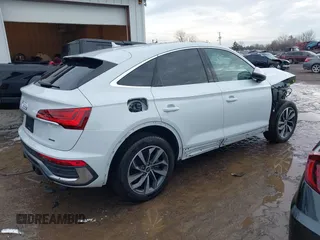 2023 Audi Q5 Sportback S line Premium Plus with VIN WA15AAFY7P2119257, listed as a IAAI auction lot 41413204 with 12,671 mi miles and . Bid and sale history available at DreamBid. Image 4.