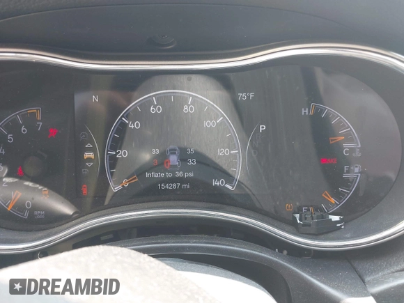 2017 Jeep Grand Cherokee Laredo with VIN 1C4RJFAGXHC818834, listed as a IAAI auction lot 42422744 with 154,287 mi miles and . Bid and sale history available at DreamBid. Image 7.