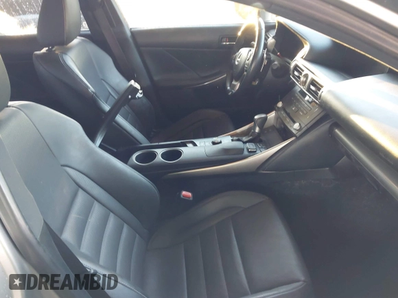 2016 Lexus IS 350 with VIN JTHBE1D23G5025417, listed as a IAAI auction lot 41381603 with 128,770 mi miles and . Bid and sale history available at DreamBid. Image 5.
