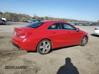 2015 Mercedes-Benz CLA 250 with VIN WDDSJ4GB3FN238981, listed as a Copart auction lot 52108485 with 113,015 mi miles and Salvage title. Bid and sale history available at DreamBid. Image 3.
