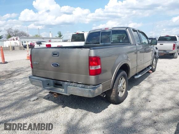 2004 Ford F-150 XL with VIN 1FTPX12584NA58780, listed as a IAAI auction lot 42123687 with 160,672 mi miles. Bid and sale history available at carsss.com. Image 4.