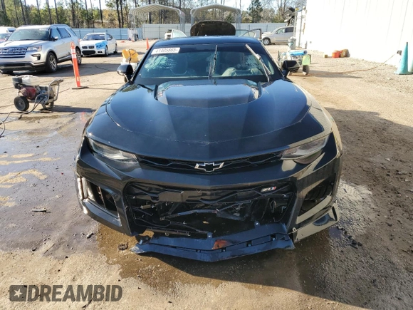 2018 Chevrolet Camaro ZL1 with VIN 1G1FK1R61J0183274, listed as a Copart auction lot 41405865 with Not Provided miles and Non Repairable. Bid and sale history available at carsss.com. Image 5.